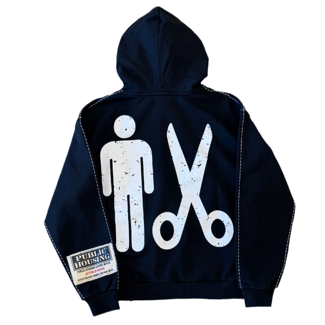TRIM FAKE FRIENDS HOODIE