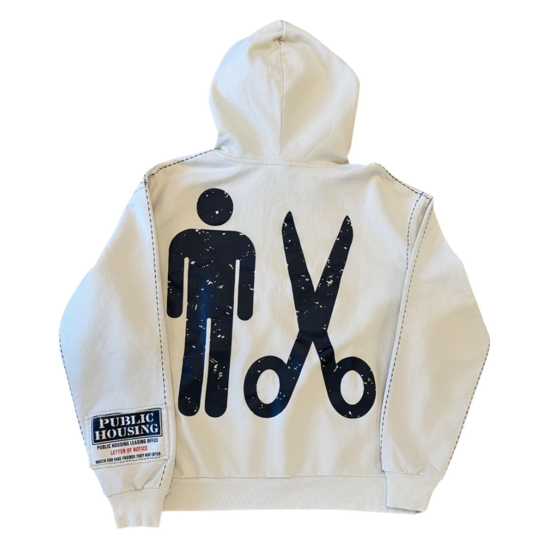 TRIM FAKE FRIENDS HOODIE